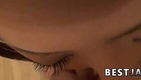 elastic hairy asian teen pussy stretched in brutal uncensored jav