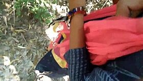 desi college coed girlfriend bends over outdoor for boyfriend's hardcore doggystyle pussy pounding and cumshot