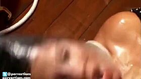 Bold Brazilian lezdom forces piss swallow humiliation