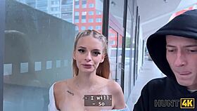 blonde did you use those big natural boobs to ditch your boyfriend?