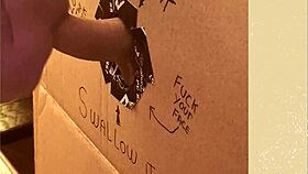 homemade gloryhole cock sucking session