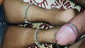 college coed bends over for tight hairy pussy creampie doggystyle quickie