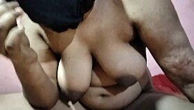 girlfriend's huge ass and massive natural tits tease endlessly