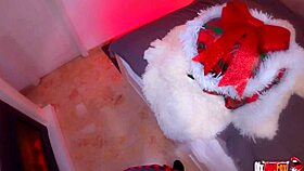 Unwrapped hot gift from mature beauty left me throbbing hard