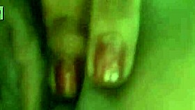 Horny latina masturbates wildly in bathroom till screaming orgasm hits