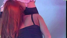 pason and sarah blake slip into lingerie for bed-shaking lesbian fingering frenzy