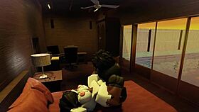 Rough Morning Breeding Fills Big Ass with Monster Cock Cum