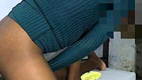 ebony milf feels intense passion as tight pussy gets fucked hard.