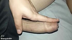 young stud with monster cock