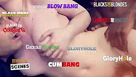 busty milf gets pounded hard by huge cock in garage scene