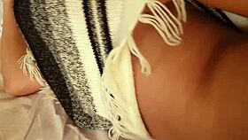 athletic argentinian babe begs him not to cum inside during public doggystyle