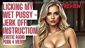 Milf casually guides you through eating her tight wet pussy