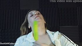 mmm slobbery wet popsicle sucking fills mouth with juicy asmr sounds mia