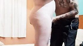 Fucked party slut hard made her suck my thick cock