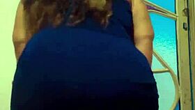 bbw performs secretive dance behind the scenes part 2