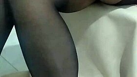 Mature Turkish Wife's Pantyhose Fetish Ignites Kitchen Passion