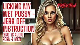 Milf casually guides you through eating her tight wet pussy