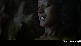 cathy tyson bares big tits in serpent and the rainbow for retro celebrity handjob tease