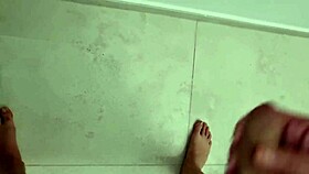 Gasping Moans Huge Cock Bursts Cum Open Mouth Swallow All