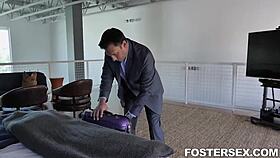 hey alex coal you get punished hard in the garage for that photo with big ass tits pov pounding