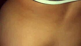 Latina teen with huge ass gets fucked hard in car while chatting with clueless boyfriend on phone