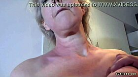 take these facials you submissive milf while i dominate and slap