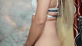 Check out transexual rica blanca's hot crossdressing action