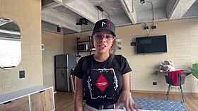 Hey, check out this first casting with a busty big butt Colombian milf latina getting wild.