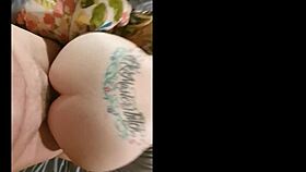 Drunk trashy milf's sloppy cunt farts loud under master's creampie control