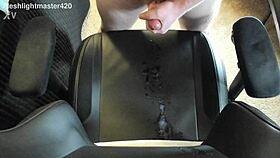 Oh god my solo redhead pussy sprays massive cum everywhere