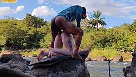 Group participants share intense forest encounter with partners