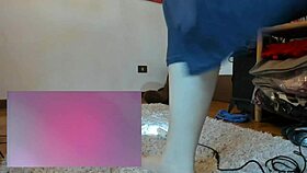 Giantess shoves you deep in her huge ass for anal endoscopy thrills