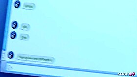 Slim ebony with saggy natural tits rides stranger's long white cock hard