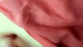 Bisexual couple indulges in erotic belly button fetish massage