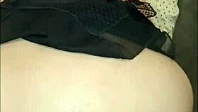 wow that brunette moans hard with feminine guy partner