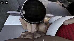 Two Horny Sluts Deepthroat Monster Cocks In Gaming Fuck Part 1