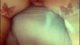 Drunk trashy milf's sloppy cunt farts loud under master's creampie control