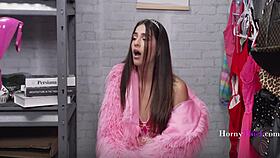 petite sofie reyez pays shoplifter price with horny sex favors for ryan!