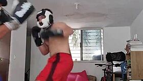 ever wonder about amateur boxing sparring wrestling workouts i try sometimes