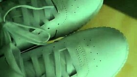 waking up to her smelly white socks fetish drives my emotions wild every morning