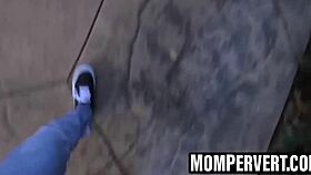 gorgeous milf sucks dick bends over for massive hard pounding