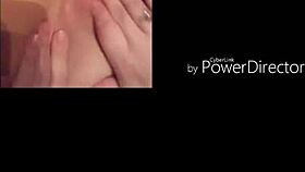 kinkycouple69 rams giant dildo into shaved milf pussy with fuck machine