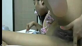 this thai babe with excellent butt goes deep on ass fingering for webcam thrills