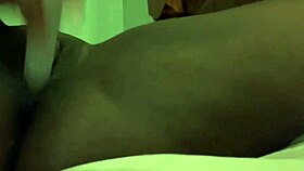 Redbone ebony wife creams hard while riding black cock in steamy sex session