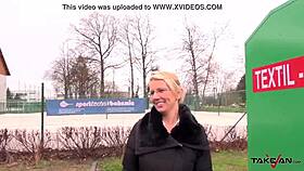 Takevan Glasses Blonde Teacher Pussy Cum Covered Lunch Break