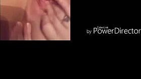 kinkycouple69 rams giant dildo into shaved milf pussy with fuck machine