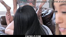 hey christy love krystal davis nyomi star alona bloom get freeused hard by guys