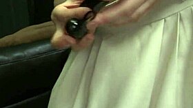 japanese housewife shiori moriya is masturbating her wet pussy with vibrator uncensored