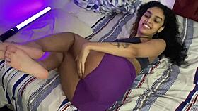 i took ebony princess partying then massaged her tight ass good