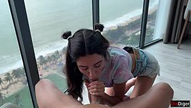 sink 10 hoops and creampie my pussy right there outdoors